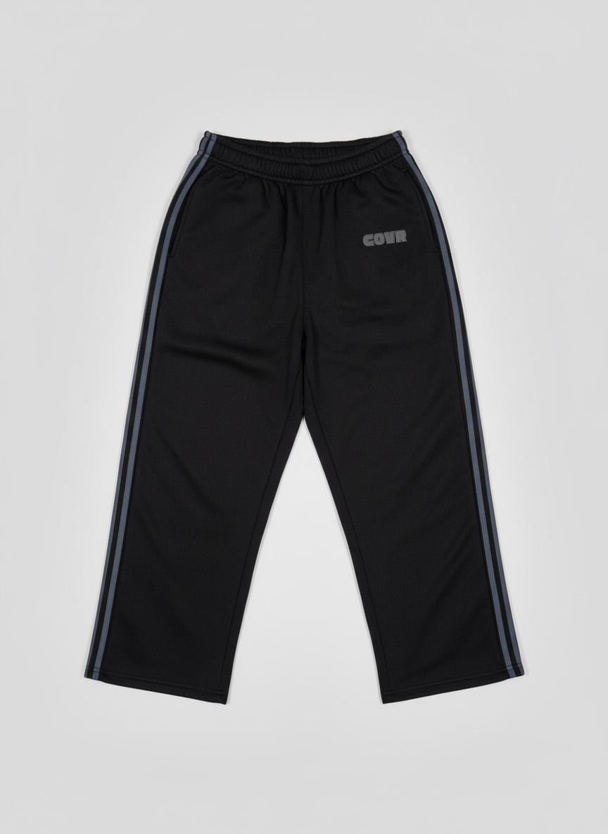 Black stripe sweatpants